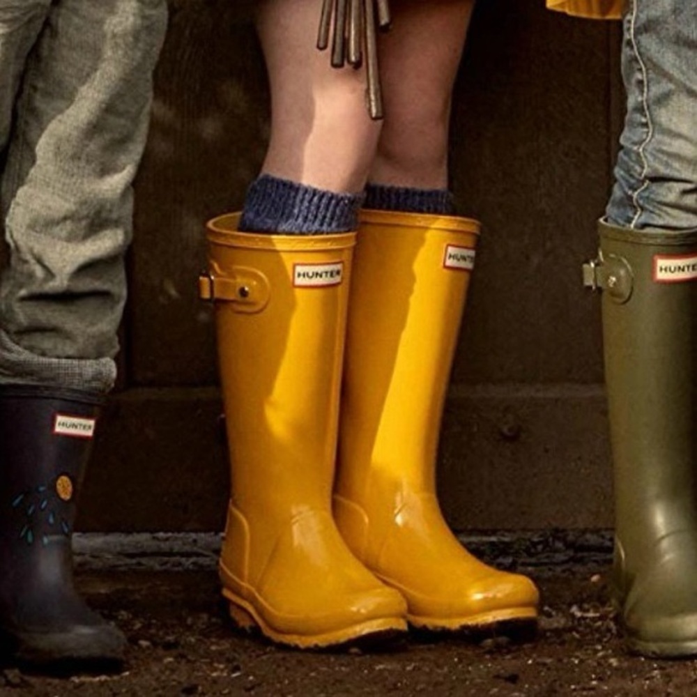 Kids sz 2 YellowHunter boots - Picture 6 of 6